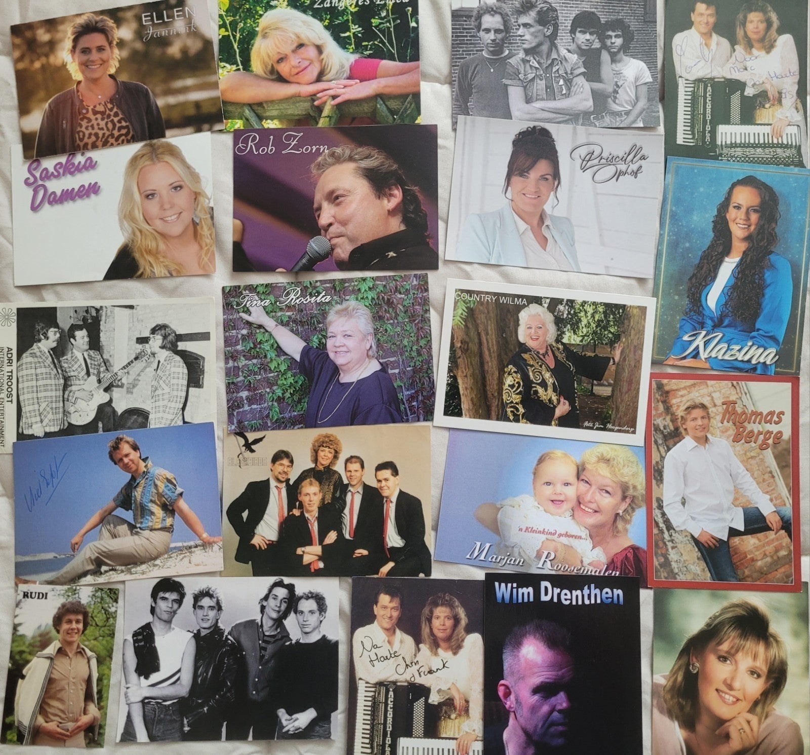 Partij fotokaarten , strooikaarten ( 126 stuks ), Ophalen, Zo goed als nieuw, Foto of Kaart