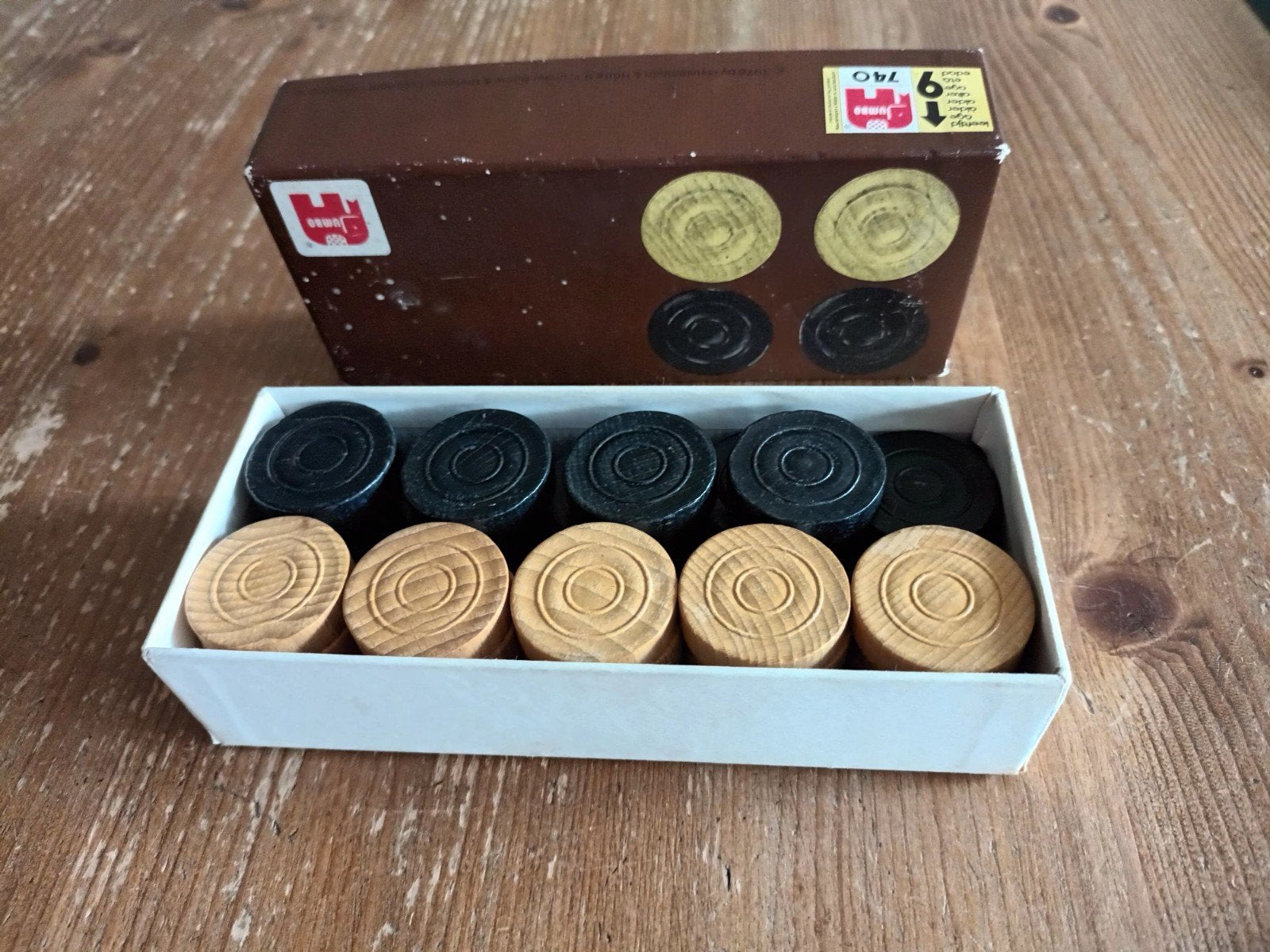 Damstenen, Een of twee spelers, Ophalen of Verzenden, Gebruikt, Jumbo spellen