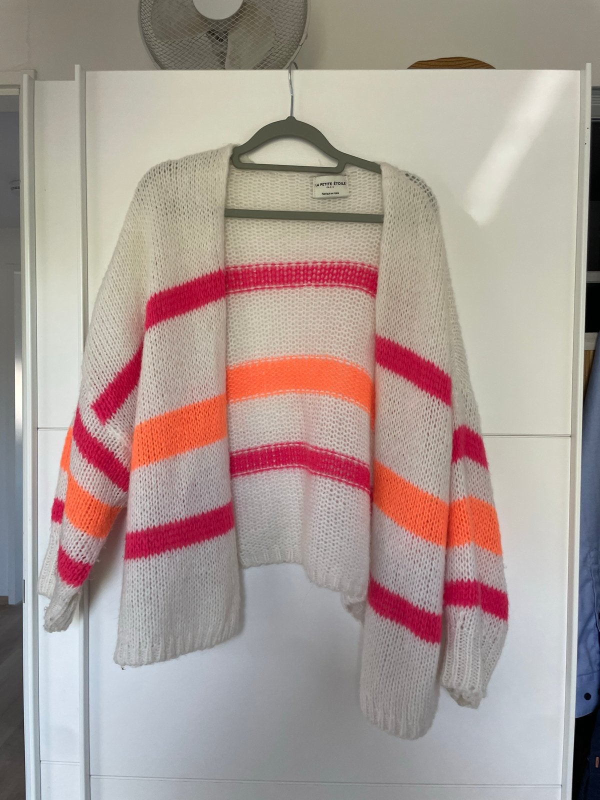 La Petite Etoile gestreept vest, Verzenden, Gedragen, Maat 38/40 (M), Wit