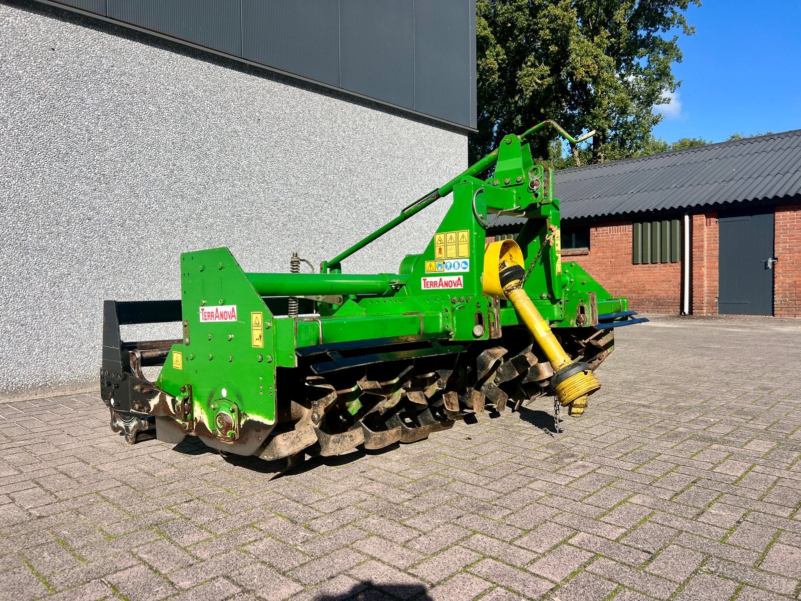 Grondfrees Maschio C250 + buizenrol - messenfrees, Tuin en Terras, Ophalen of Verzenden, Gebruikt