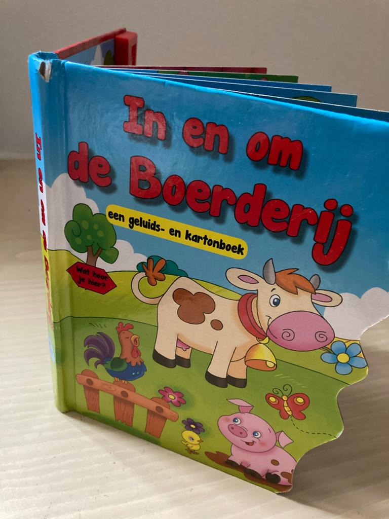 Geluidsboek in en om de Boerderij. Leerzaam en leuk., Ophalen of Verzenden, Non-fictie