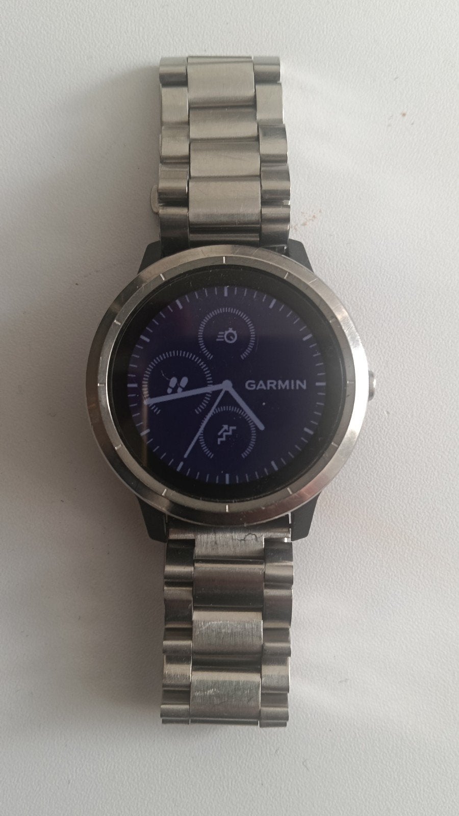 Garmin Vivoactive 3 Smartwatch - Zilver met Zwart, Garmin, GPS, Ophalen of Verzenden, Zo goed als nieuw