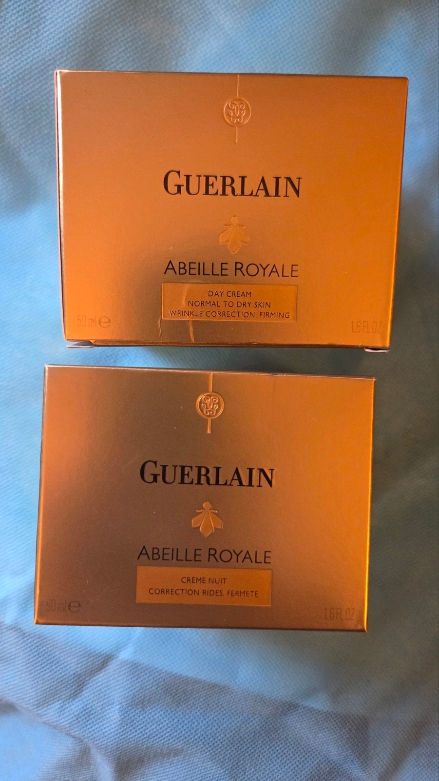 Guerlain Abeille Royale Dag- en Nachtcrème Set, Verzenden