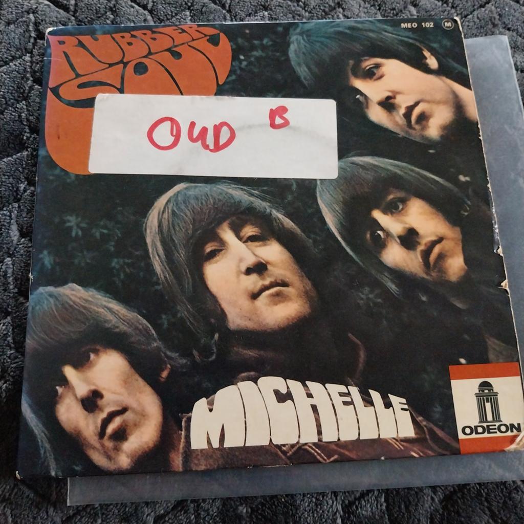 The Beatles - Michelle / Run For Your Life (EP, 1966), Gebruikt, Fotohoes, 7 inch, Ophalen of Verzenden