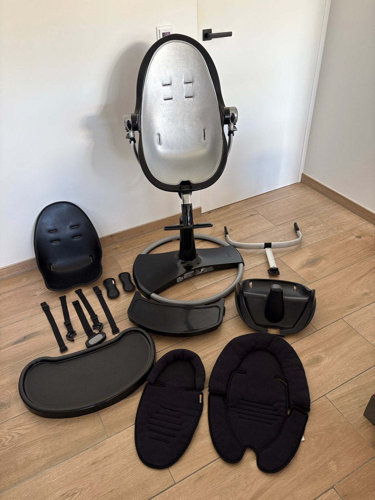 Bloom Fresco kinderstoel met accessoires, Ophalen, Gebruikt, Meegroeistoel, Afneembaar eetblad
