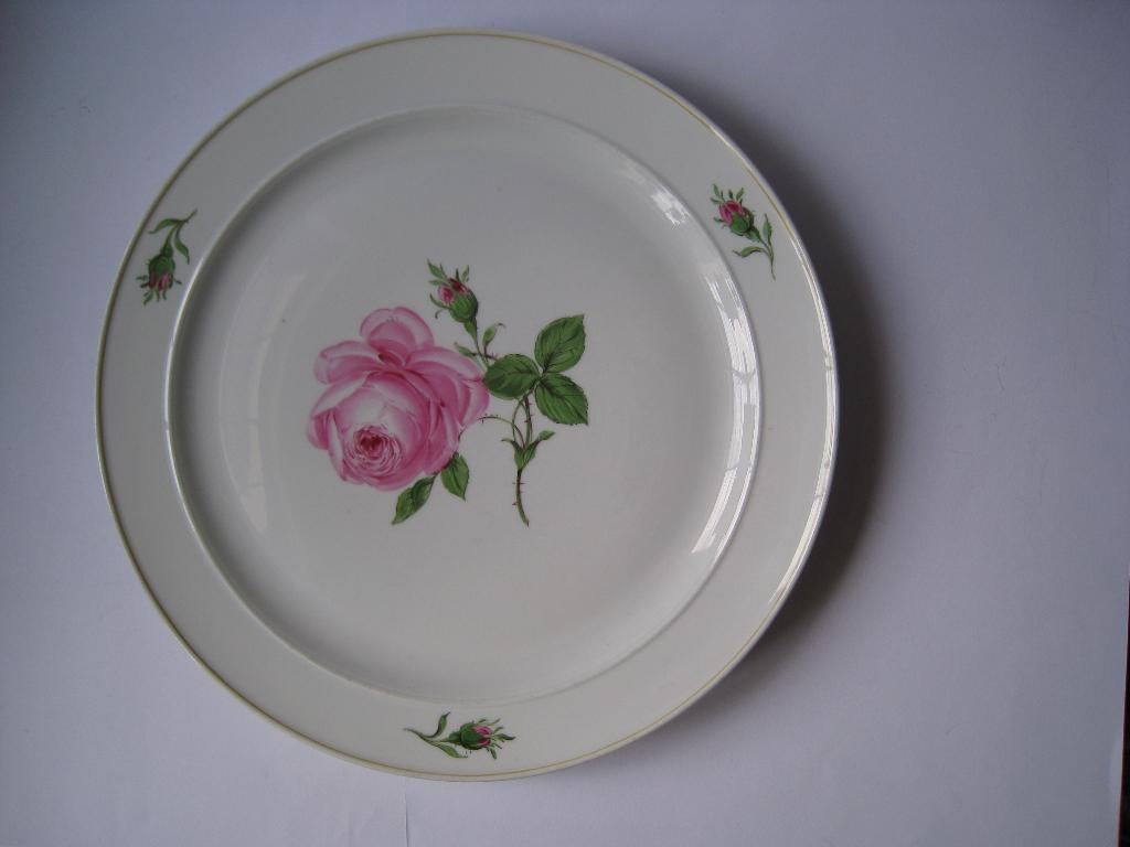 MEISSEN ; DUBBEL BORD 29 CM TOPSTAAT. -SCHAALTJE - SAMSON, Verzenden