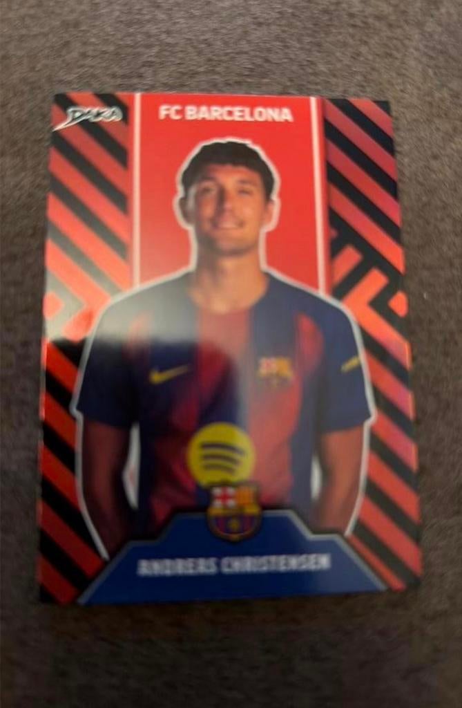 Daka fc Barcelona Christensen kaart  22/50, Ophalen of Verzenden, Zo goed als nieuw, Plaatje