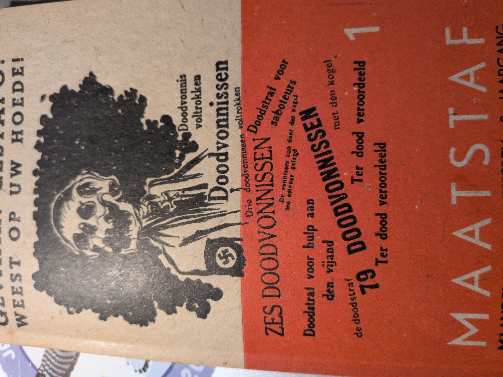 Maatstaf april 1960 - Special n.a.v. W.O.II, Ophalen of Verzenden, Tweede Wereldoorlog, Gelezen
