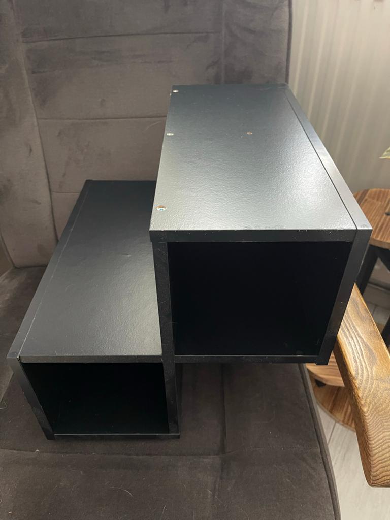 Zwart Kallax inzetstuk voor IKEA kast Kallax, Ophalen, Gebruikt