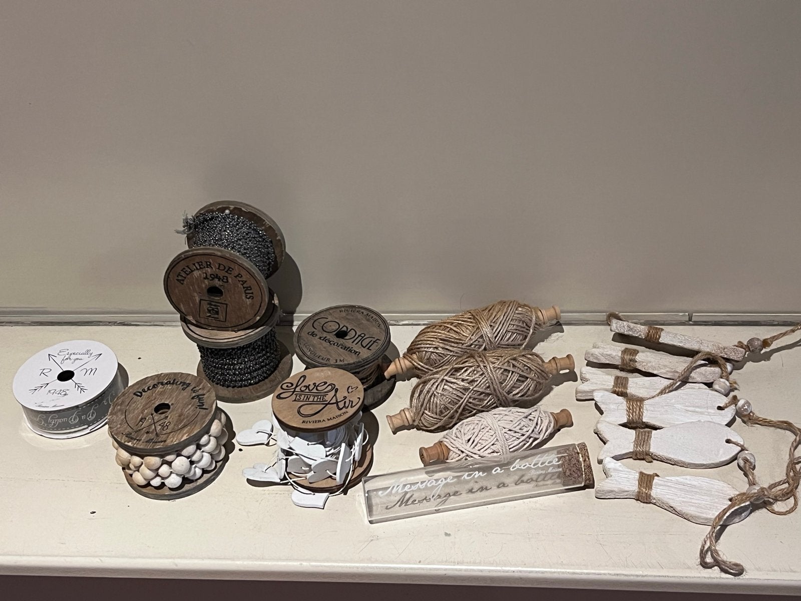 Riviera Maison accessoires - Decoratie en meer, Gebruikt, Meerkleurig, Ophalen of Verzenden, Landelijk