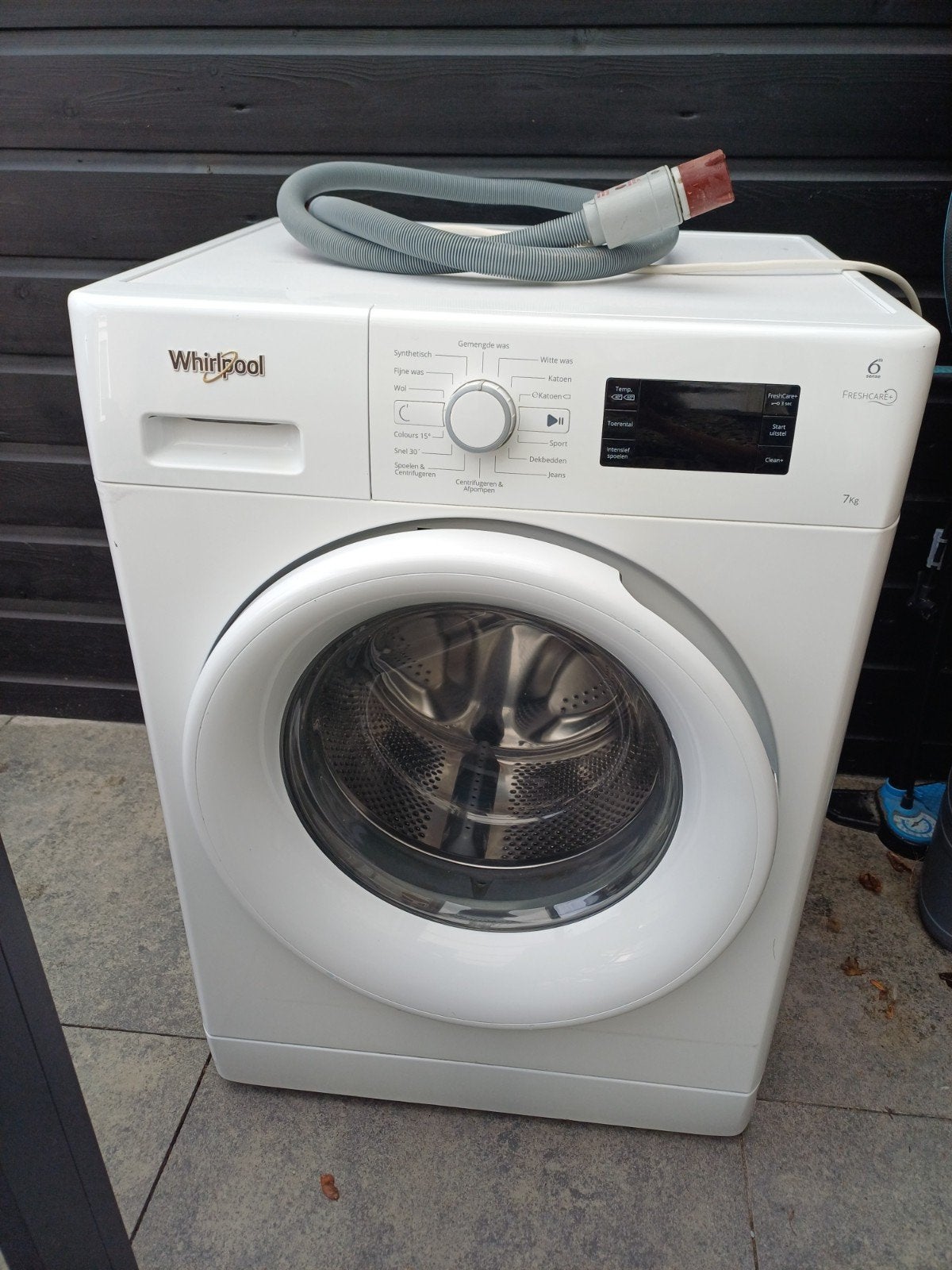 Whirpool wasmachine, 6 tot 8 kg, Ophalen, 1200 tot 1600 toeren, 85 tot 90 cm