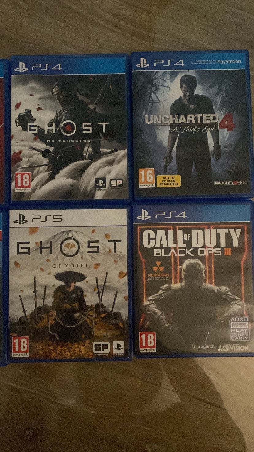 Playstation games te koop (PS4 & PS5) - Los of in bundel, Ophalen, Vanaf 18 jaar, Overige genres, 1 speler