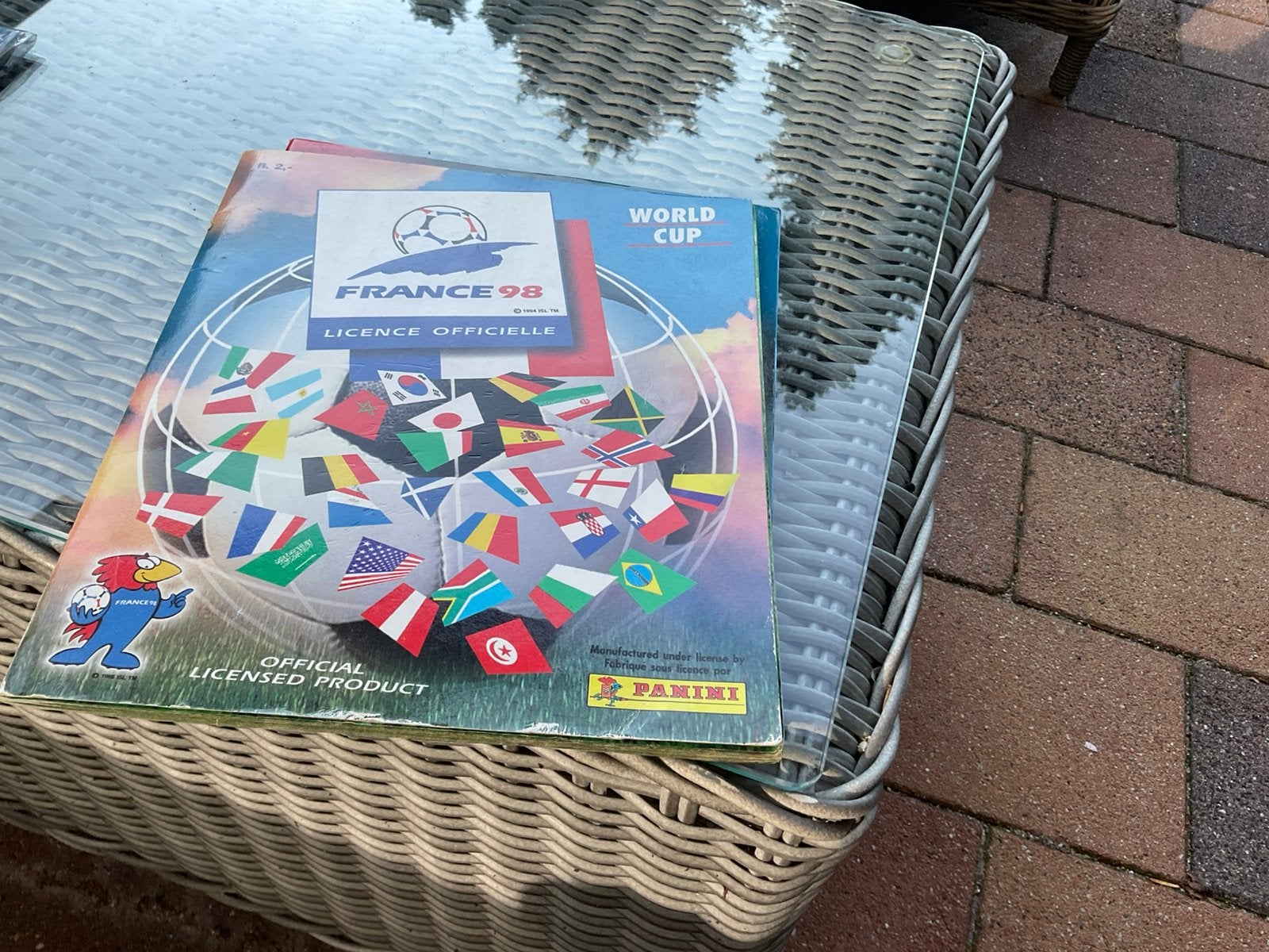 Panini wk 98 france compleet, Ophalen of Verzenden, Zo goed als nieuw, Buitenlandse clubs, Poster, Plaatje of Sticker