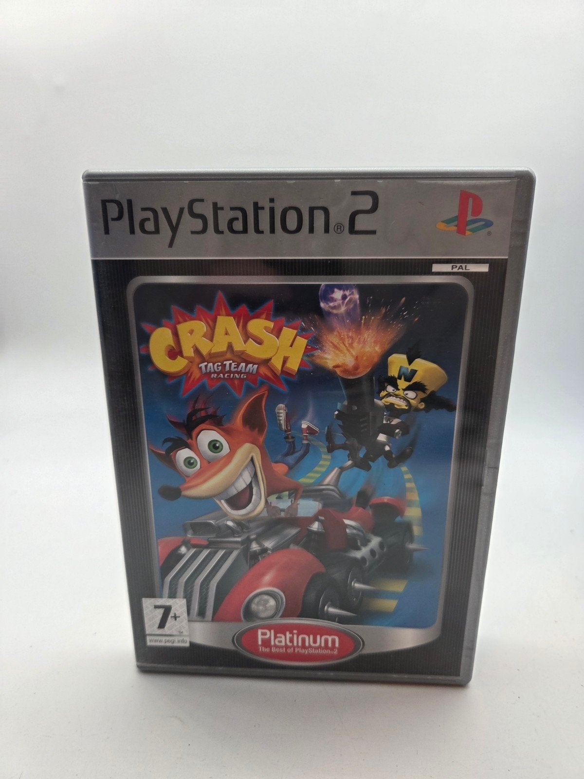 Crash Tag Team Racing PS2 Platinum, Activision Publishing, Inc. 3100 Ocean Park Blvd. Santa Monica, CA 90405 USA, Support@activision.com