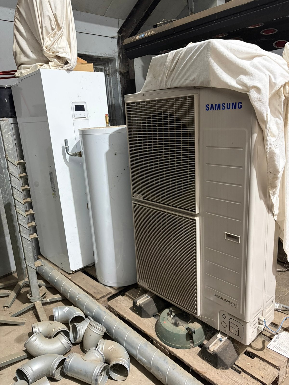Air to air warmtepomp 16kw