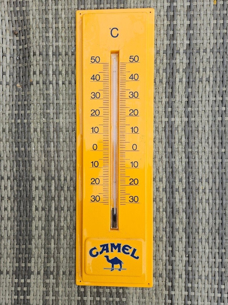 Nieuw: collectors item, Camel thermometer, Ophalen of Verzenden, Nieuw