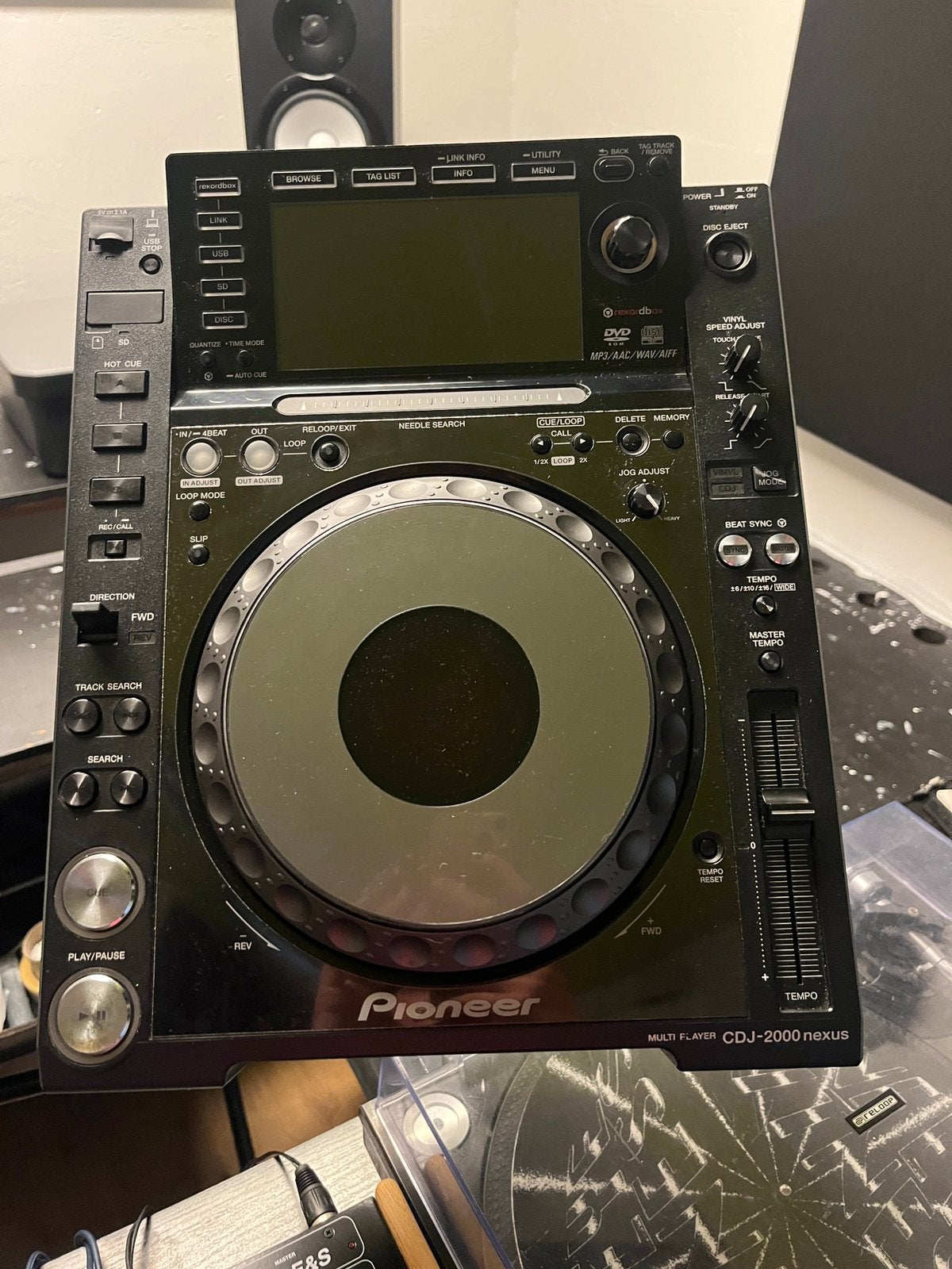 DJ set: Pioneer CDJ2000 nexus + flightcase + stands + Xone23, Muziek en Instrumenten, Dj-sets en Draaitafels, Ophalen, Zo goed als nieuw