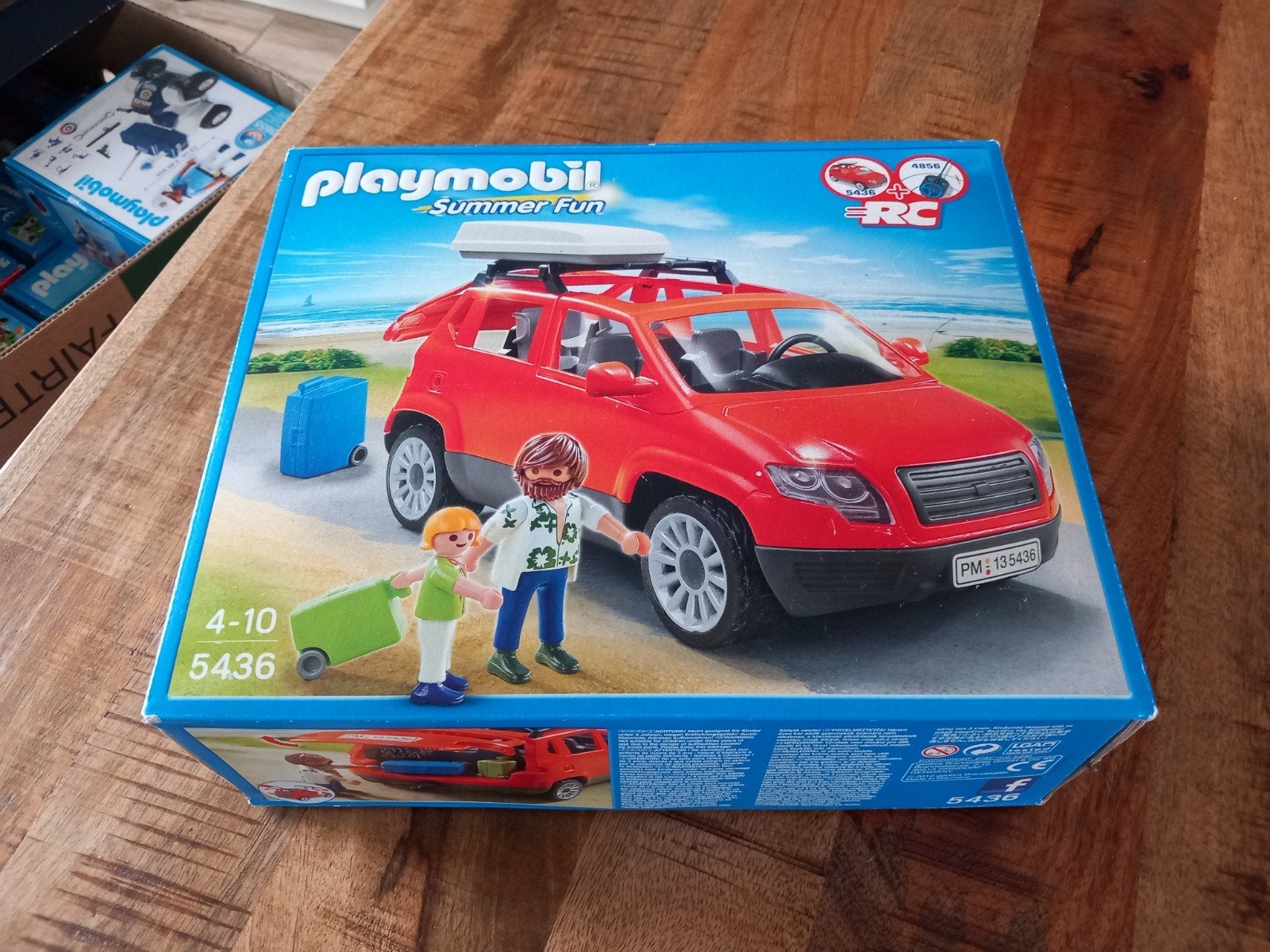 5436 summer fun gezinsauto met dakkoffer, Ophalen of Verzenden, Zo goed als nieuw, Complete set