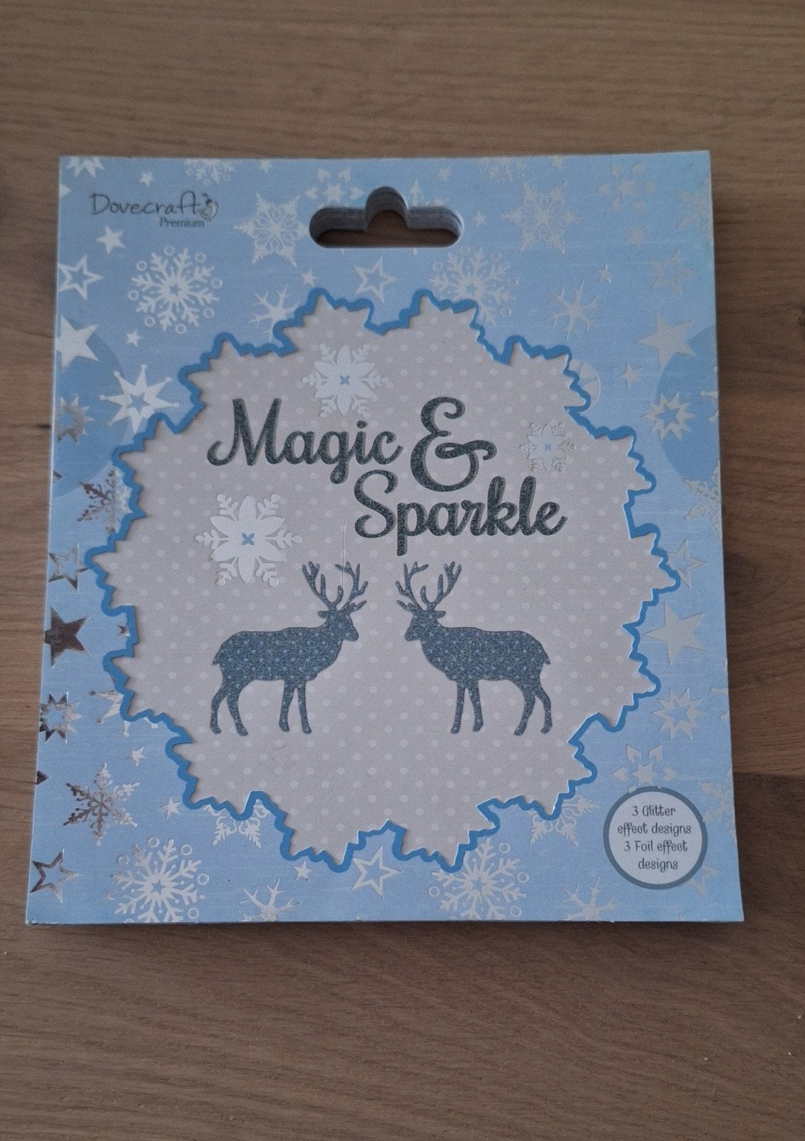 Dovecraft Magic & Sparkle Premium Papierblok 6x6 inch, Nieuw, Meerkleurig, Ophalen of Verzenden, Papier of Karton