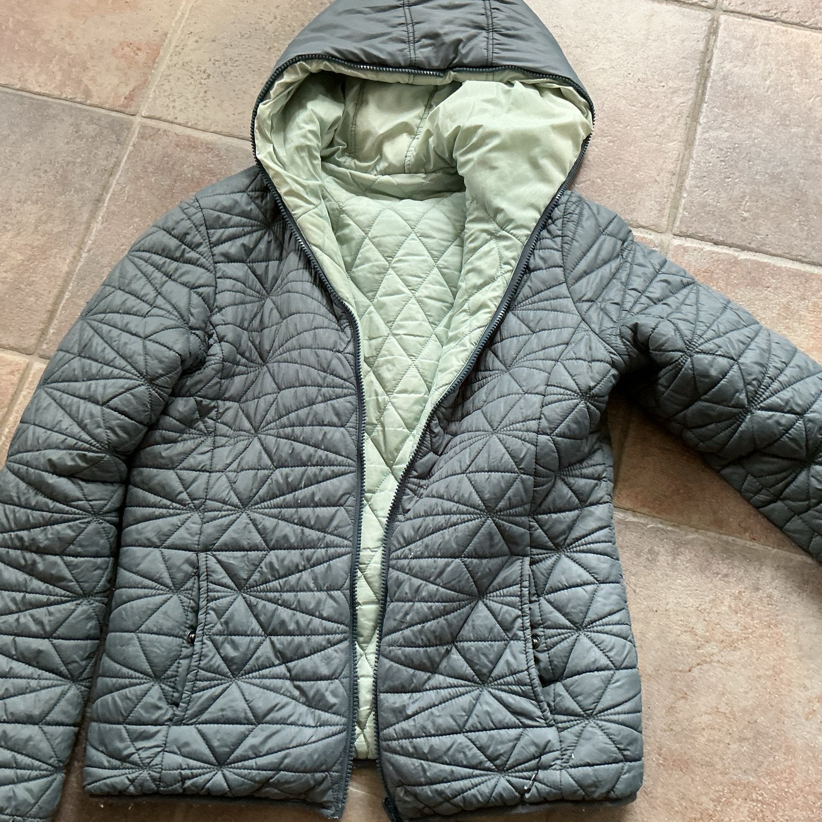 Reversible jack Sandwich Maat 38, Ophalen of Verzenden, Gedragen, Maat 38/40 (M), Groen