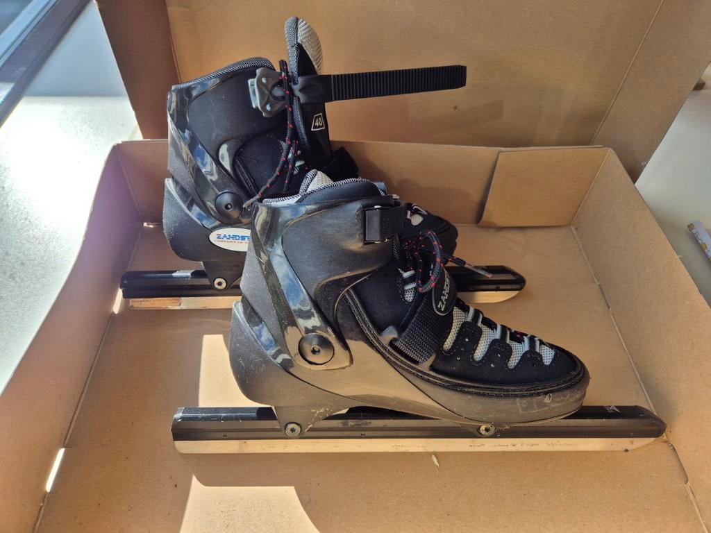 Zandstra schaatsen, maat 40, Sport en Fitness, Schaatsen, Ophalen, Zandstra, Zo goed als nieuw, Noren