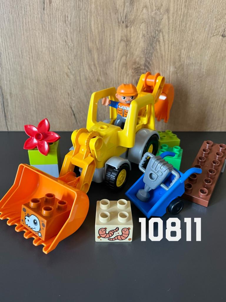 Lego Duplo 10811 - Graafmachine, Ophalen of Verzenden, Gebruikt, Duplo
