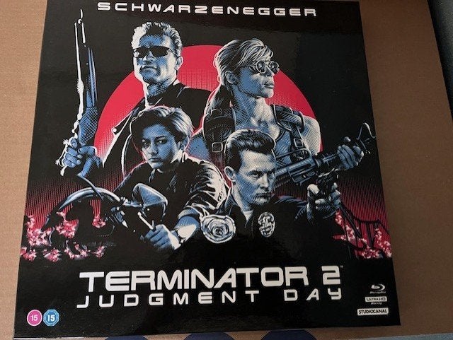 Terminator 2 Judgment Day 2D/3D/4K UHD + Soundtrack Vinyl, Cd's en Dvd's, Ophalen of Verzenden, Engels, Actie, 4K Ultra HD Blu-ray