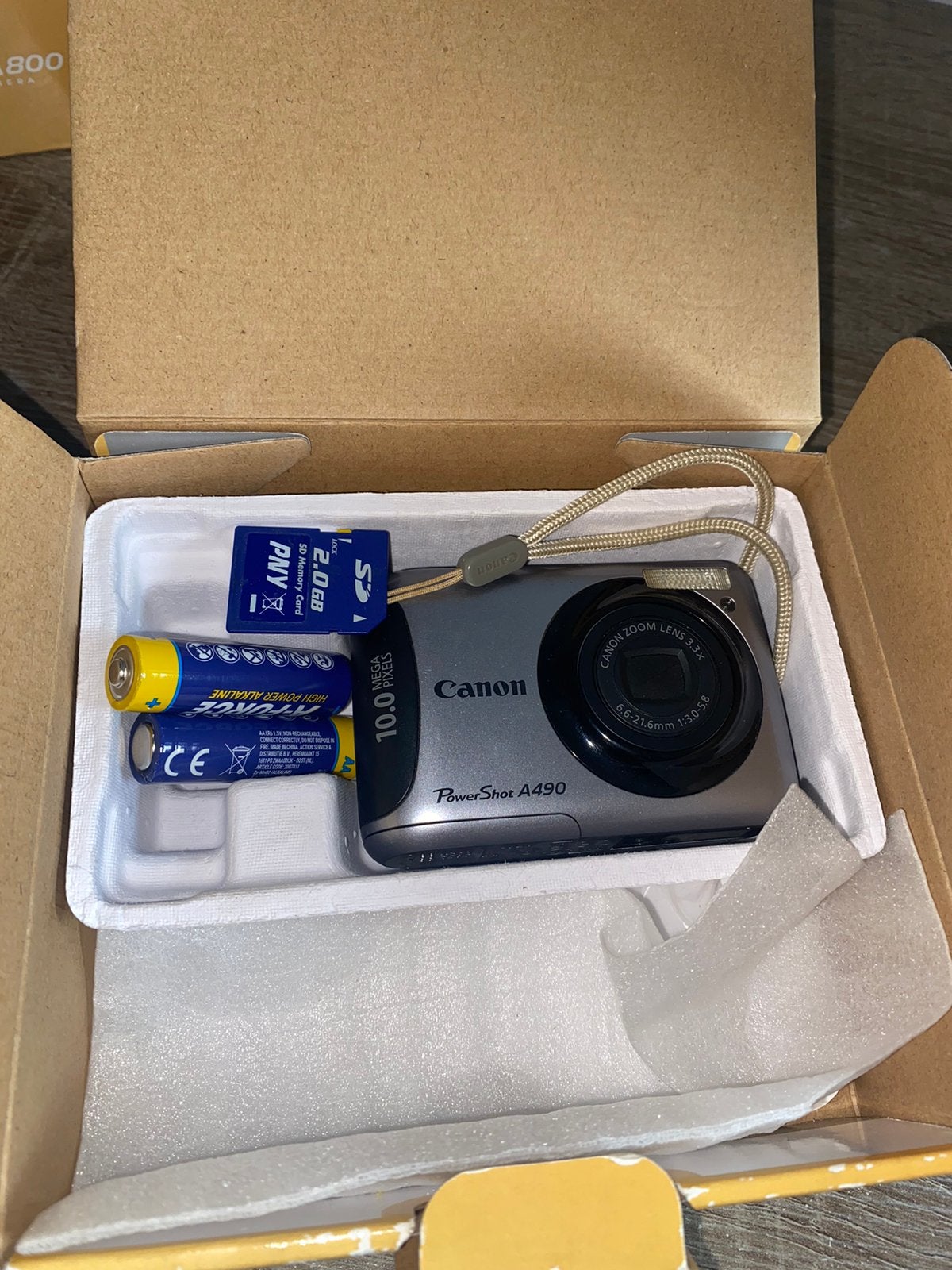 Canon powershot a490, Ophalen of Verzenden, Zo goed als nieuw, Canon, 8 keer of meer