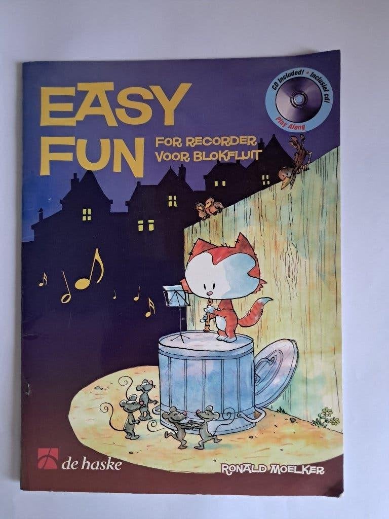 Easy Fun methode blokfluit, Overige genres, Les of Cursus, Ophalen of Verzenden, Zo goed als nieuw