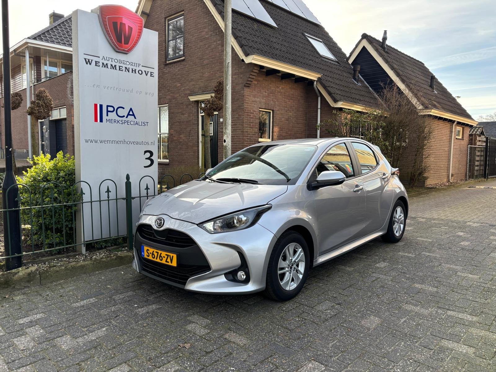 Mazda 2 Hybrid 1.5 Agile Automaat Navi/Camera/Alu wielen/Air, Gebruikt, Euro 6, 49 €/maand, Bedrijf
