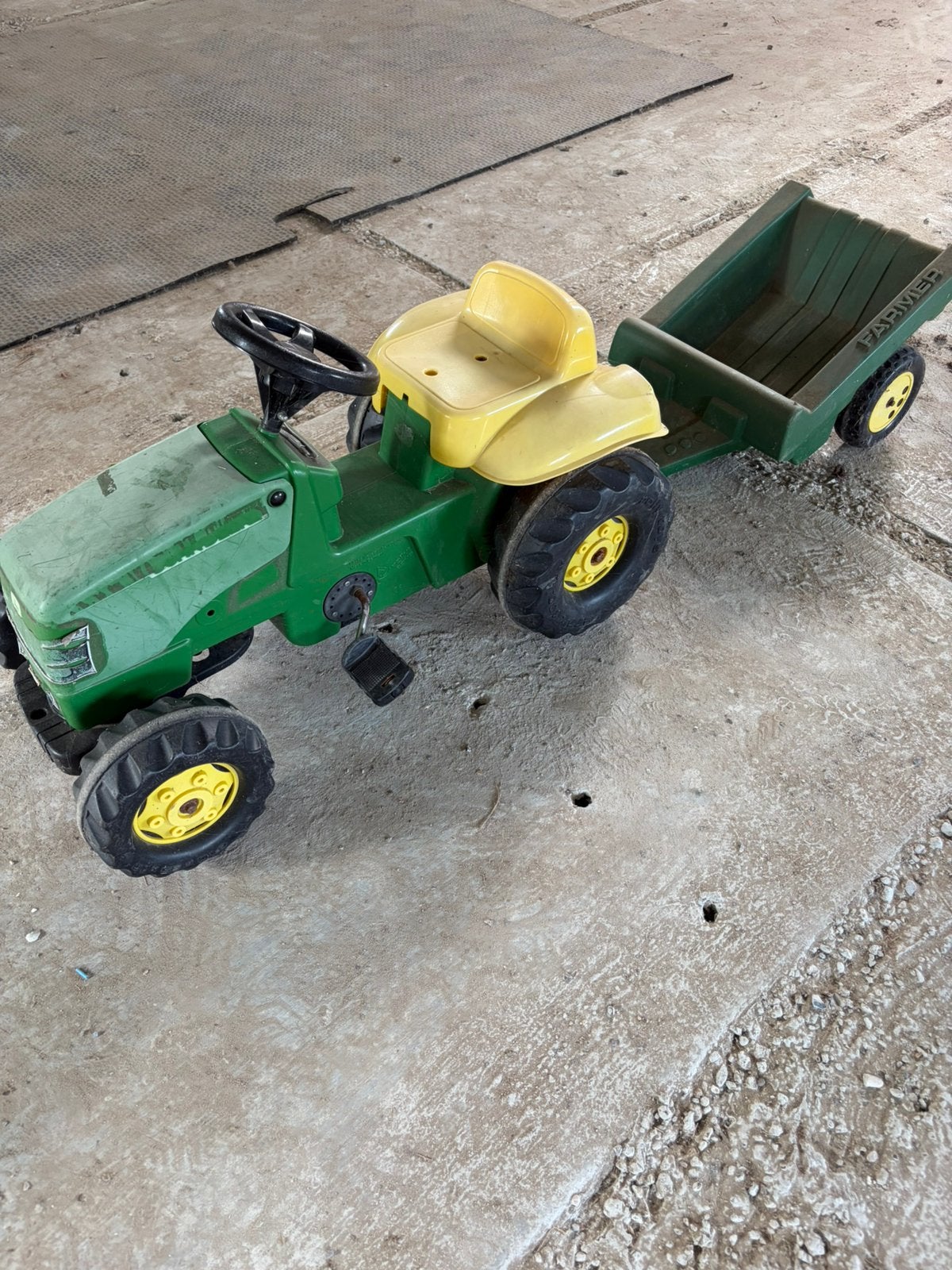 John deere traptrekker, Ophalen, Gebruikt, Trapvoertuig