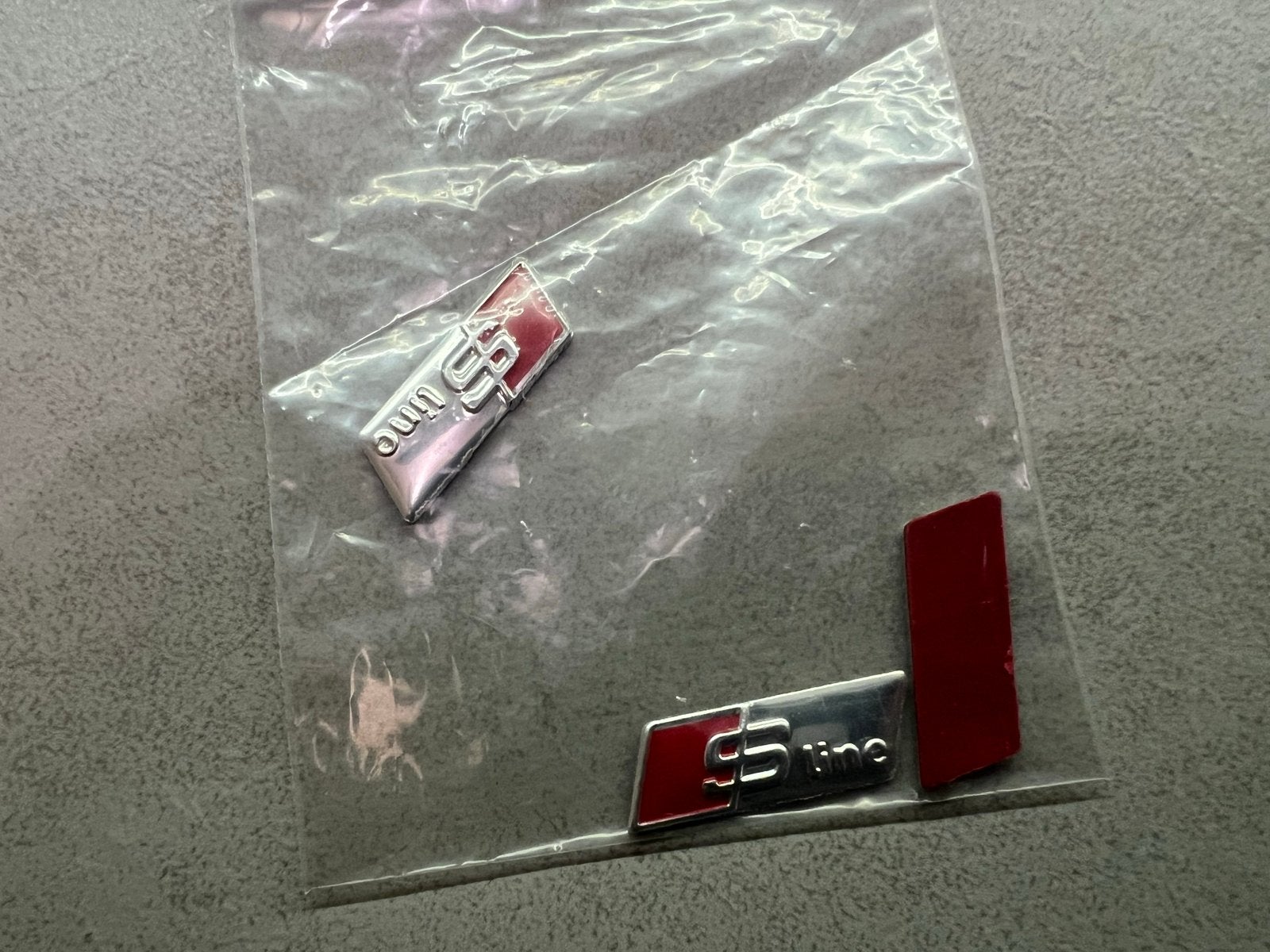 Audi S Line Emblemen - Set van 3, Ophalen of Verzenden