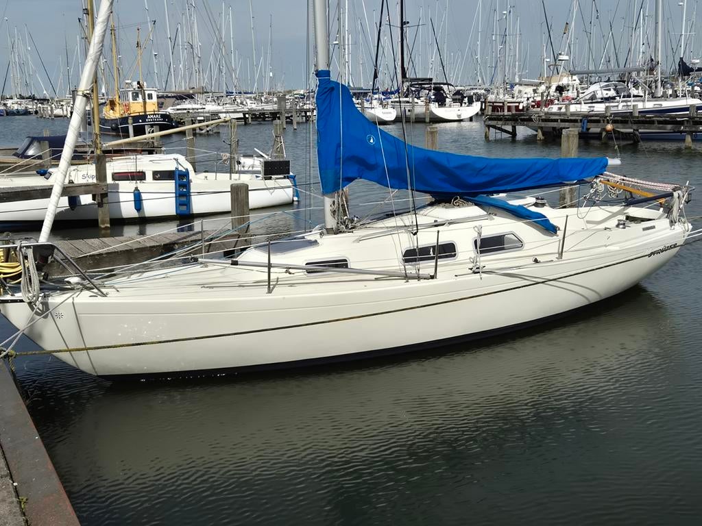 Goede (zeewaardige) kajuit zeiler Marieholm 26, Watersport en Boten, Kajuitzeilboten en Zeiljachten, Ophalen, Gebruikt, Polyester