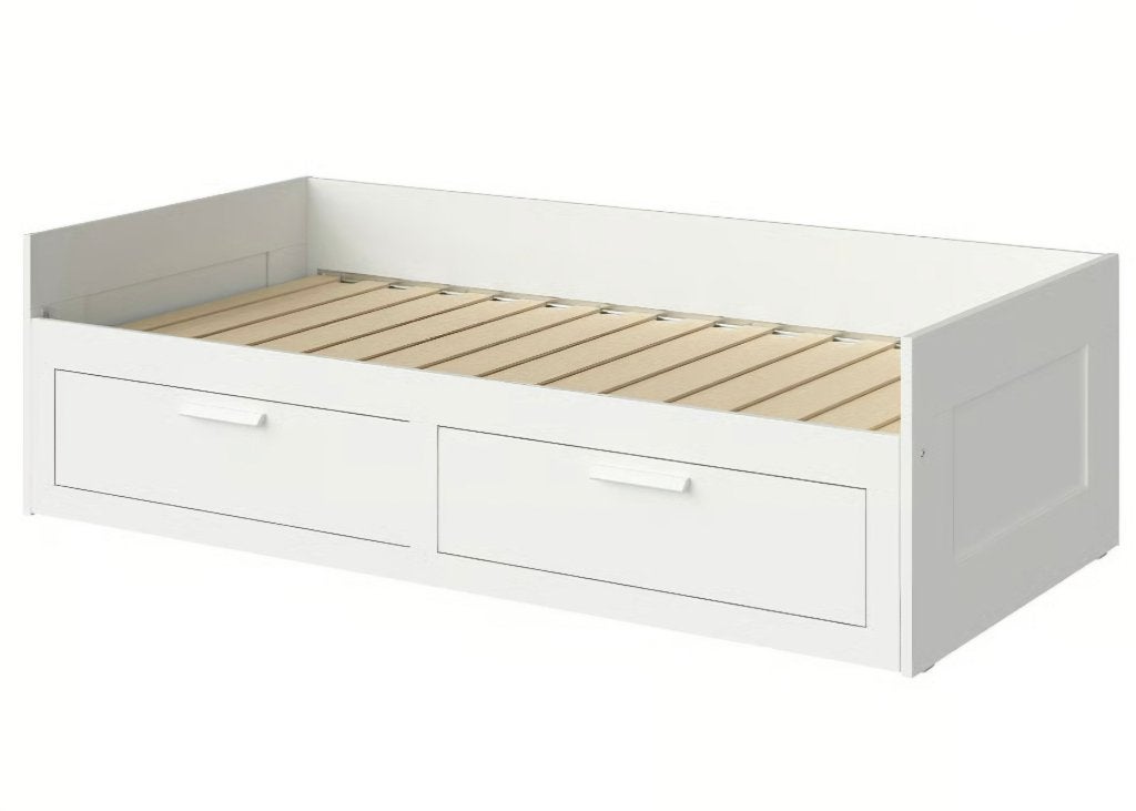 Brimnes uitschuifbed ikea, Ophalen, Overige materialen, Gebruikt, Eenpersoons