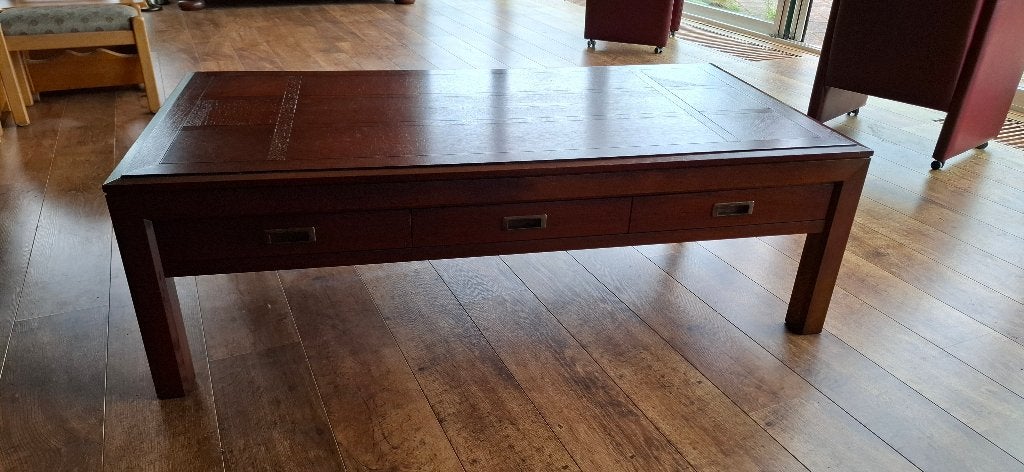 Salontafel, Huis en Inrichting, Tafels | Salontafels, Ophalen, Gebruikt, 100 tot 150 cm, 50 tot 100 cm