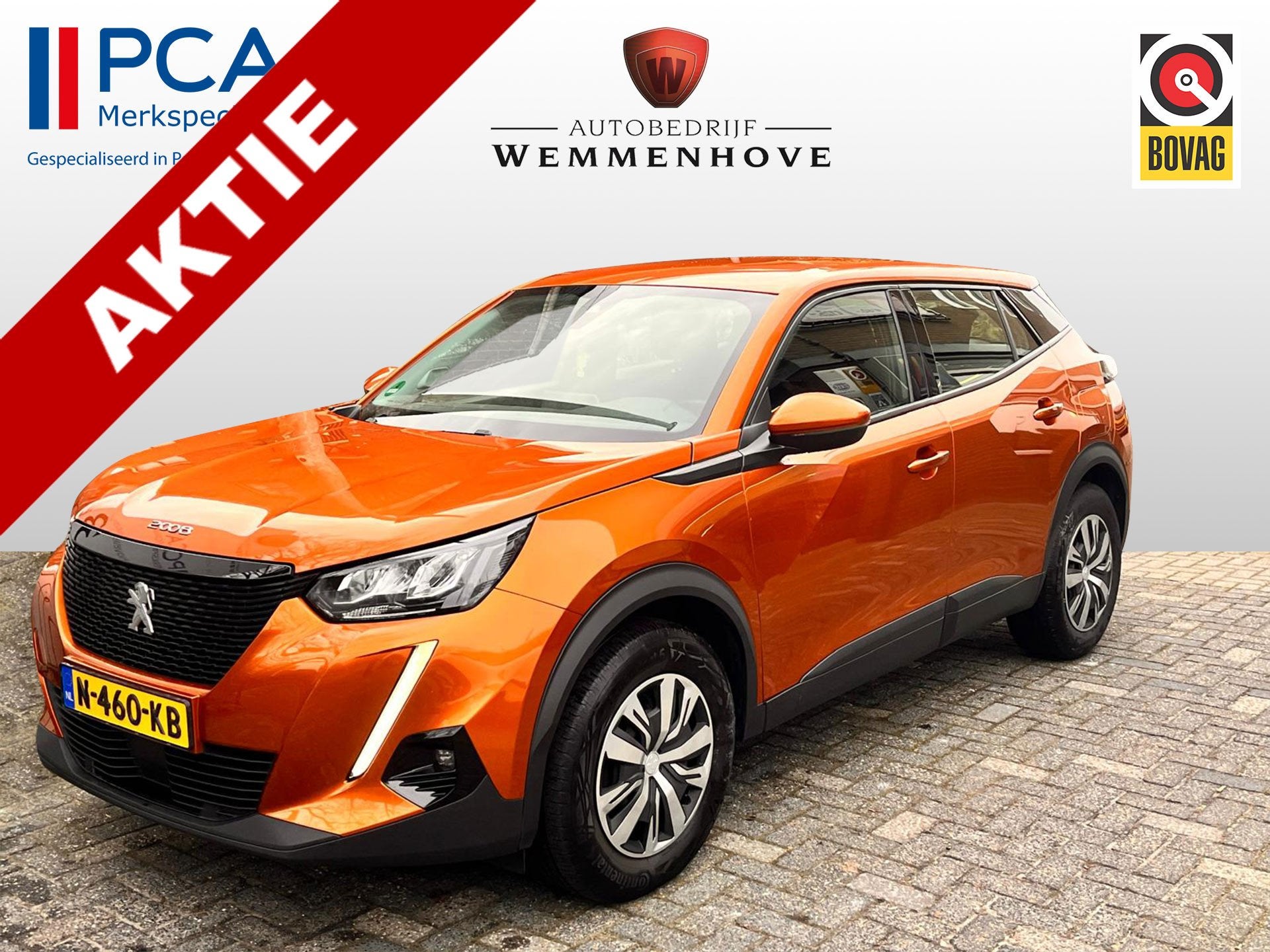 Peugeot 2008 1.2 PureTech Blue Lease Active met nieuwe Distr, Gebruikt, Euro 6, Origineel Nederlands, 3 cilinders