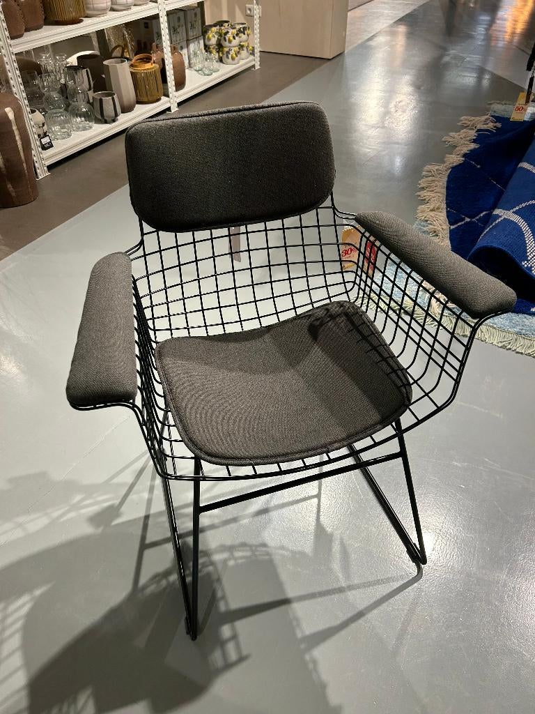 HK living Metal wire chair 30% korting, Ophalen, Zwart, Nieuw, Metaal