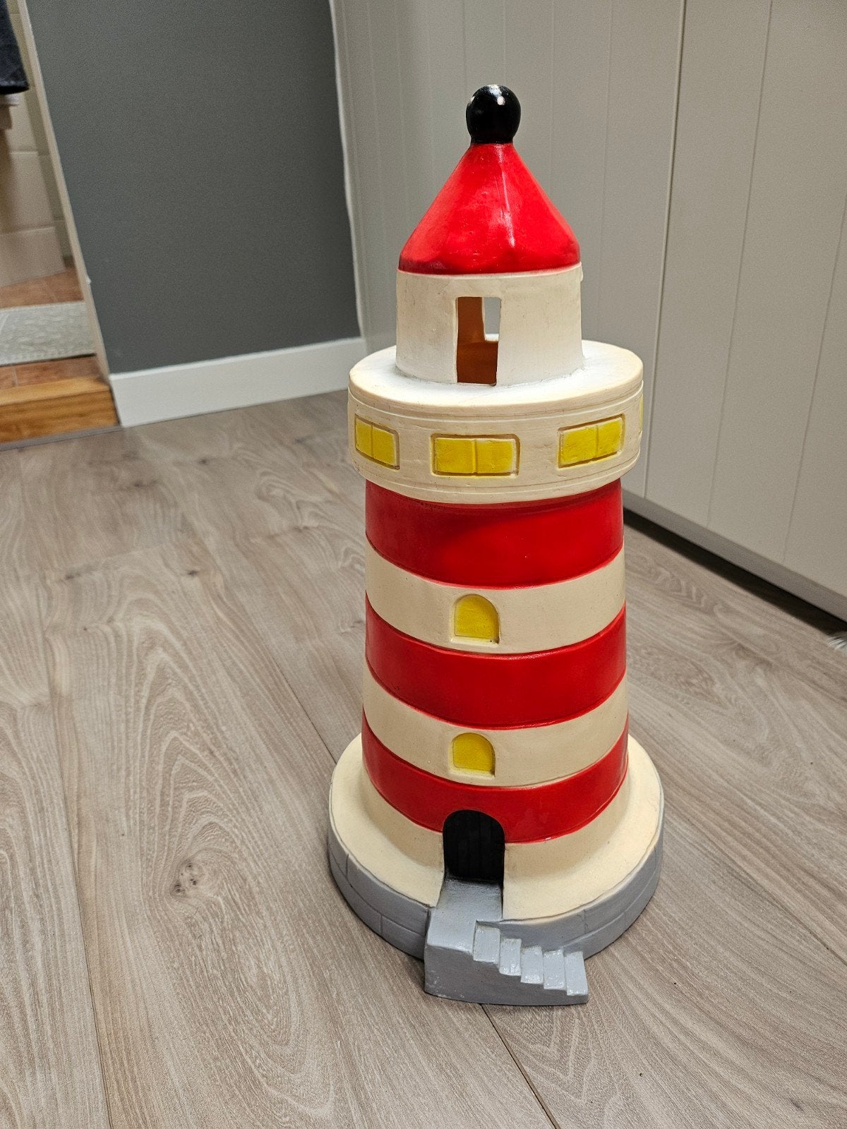 Heico vuurtoren lamp 36cm Egmont toys, zonder bedrading, Ophalen of Verzenden, Gebruikt
