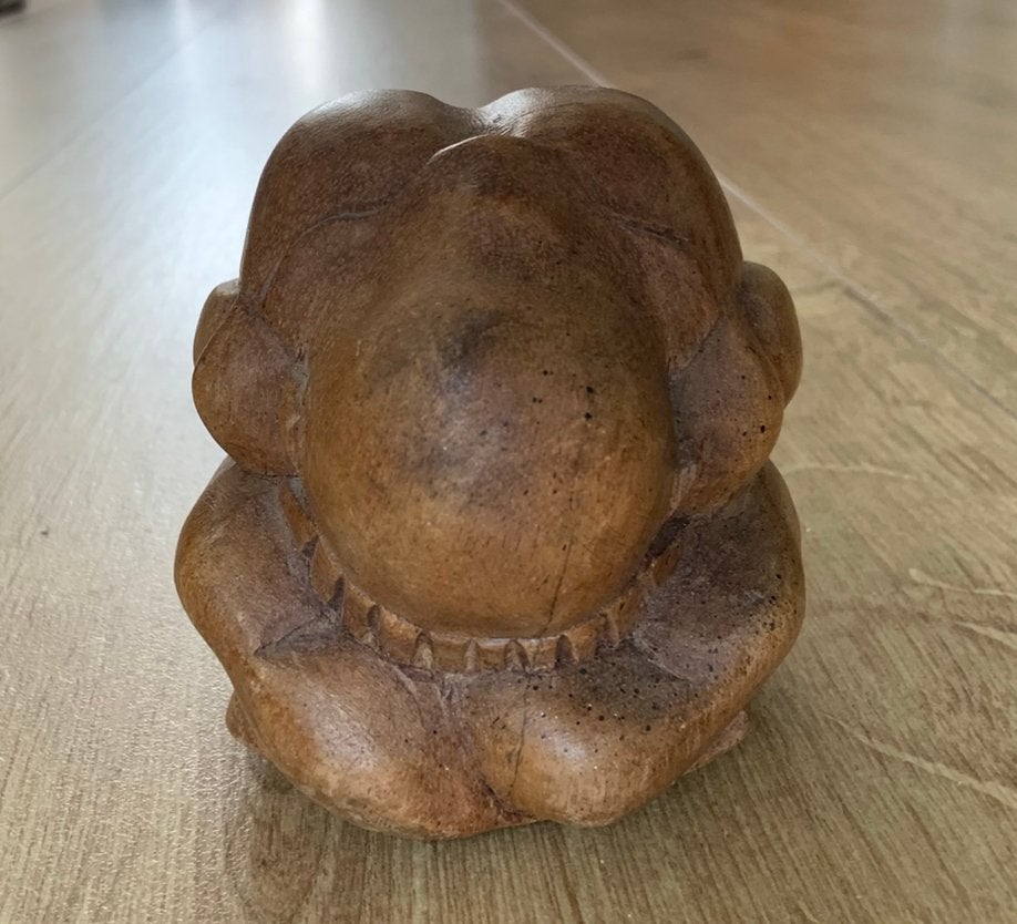Yogiman oranng malu 10 cm hoog, Ophalen of Verzenden