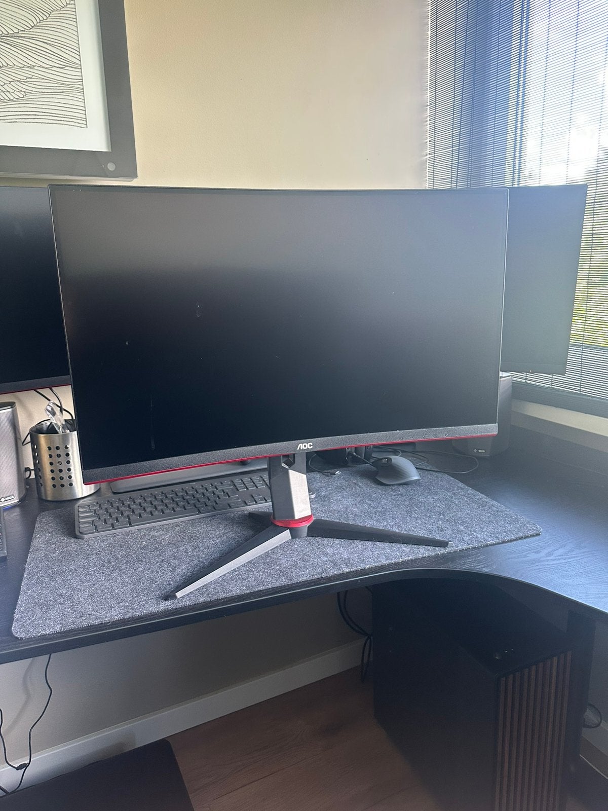 AOC curved C27G2U, Computers en Software, VA, Full HD, Zo goed als nieuw, 1 tot 2 ms