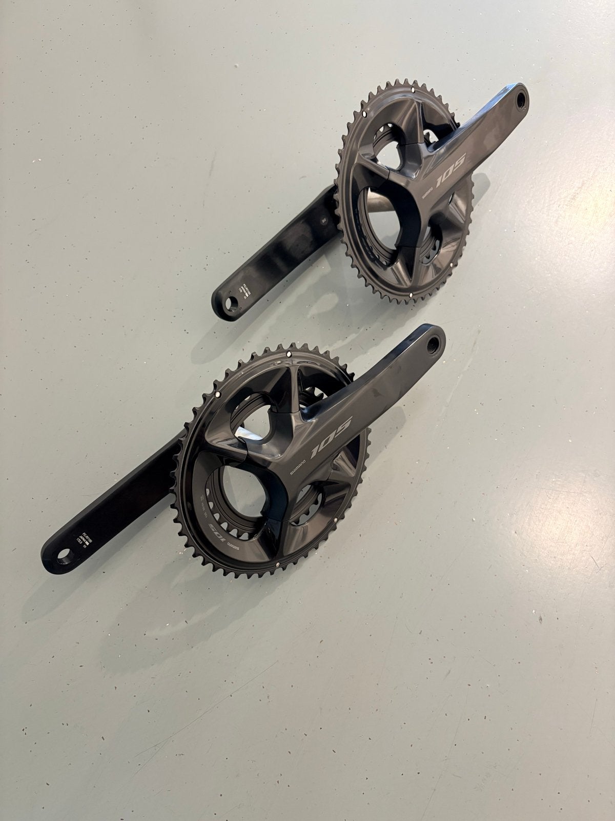 Shimano 105 R7100 Di2 12 speed crankstel 50/34 170/172,5mm, Crankstel of Pedalen, Nieuw, Ophalen of Verzenden, Aluminium