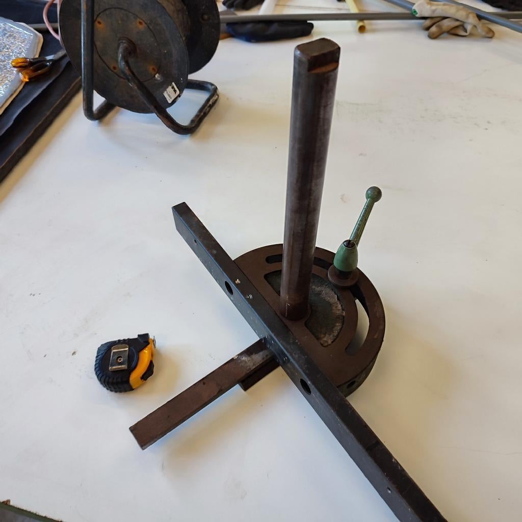Zware Gietijzeren verstekgeleider voor zaagmachine, Ophalen, Gebruikt