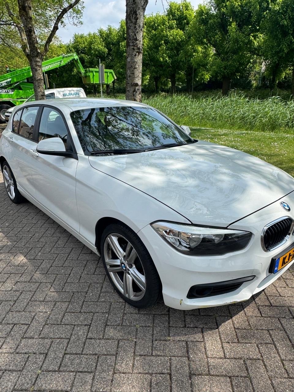 BMW 1-Serie 116i 109pk 2016 Wit, Auto's, 1-Serie, Achterwielaandrijving, 1280 kg, Wit