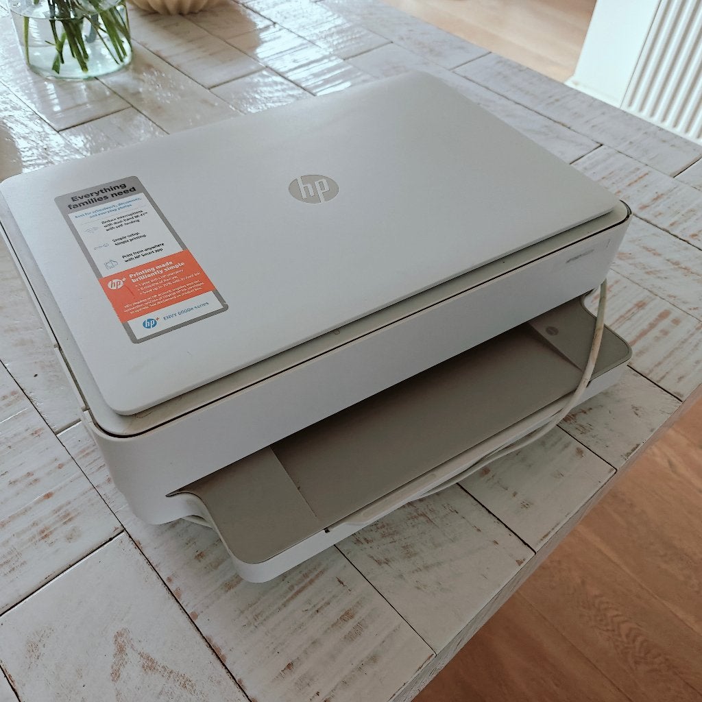 HP ENVY 6000e printer + HP XL kleur inktcartridge, Computers en Software, Ophalen, HP >, Printer, Inkjetprinter