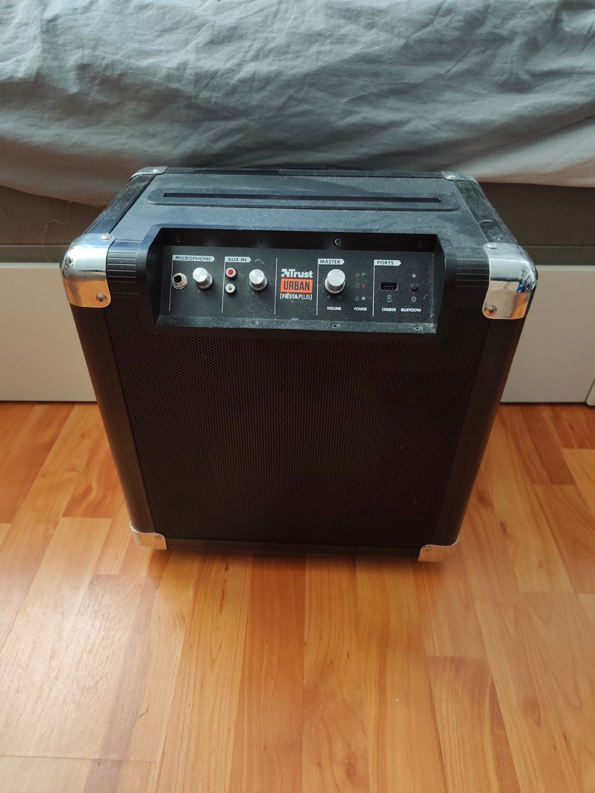 Trust Urban Fiesta Plus Draagbare Party Speaker, Gebruikt, Party speaker, Bluetooth, Minder dan 60 watt