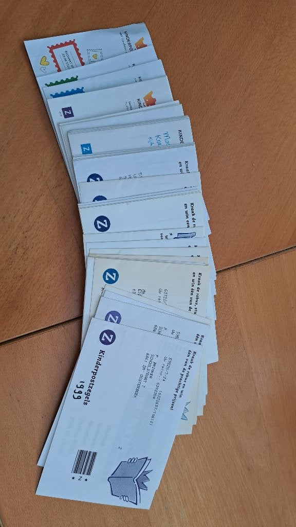 kinderpostzegels vanaf 1999  - ongebruikt, Ophalen of Verzenden, Na 1940, Postfris