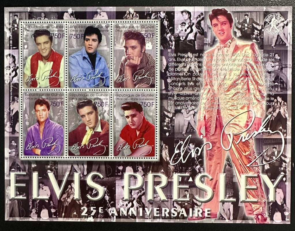 Postzegels Elvis Presley, Ophalen of Verzenden, Buitenland