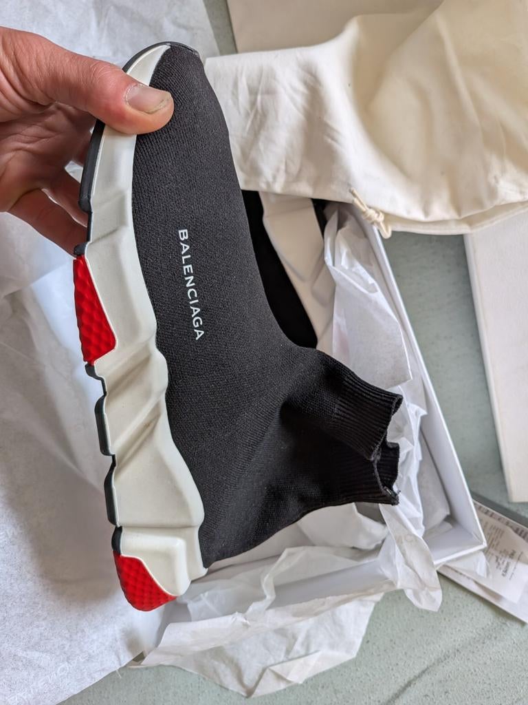 Balenciaga sock sneakers maat 43, Ophalen of Verzenden, Zo goed als nieuw, Zwart