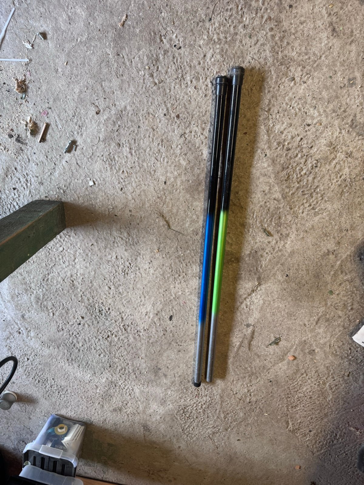 2 Vishengels 5 meter, Ophalen, Gebruikt, Vaste hengel