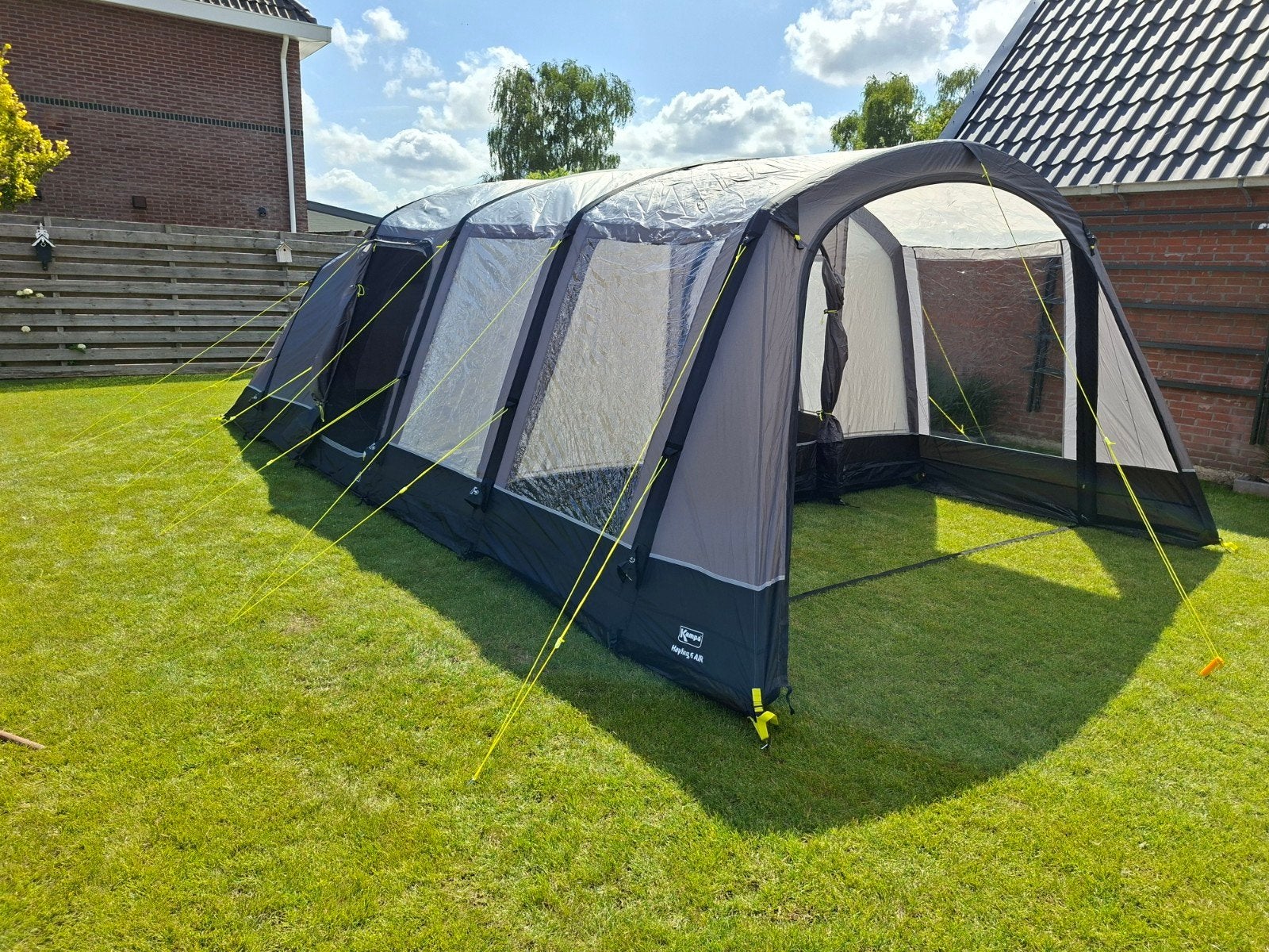Ruime 6-persoons tent - Ideaal voor gezinnen, Caravans en Kamperen, Tenten, Ophalen, Gebruikt, Tot en met 6